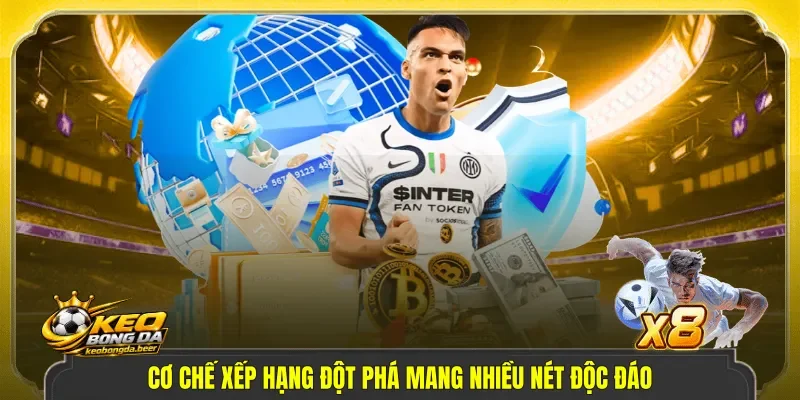 Cơ chế xếp hạng đột phá mang nhiều nét độc đáo
