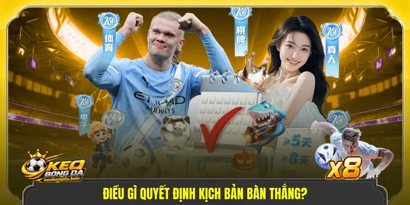 Điều gì quyết định kịch bản bàn thắng?